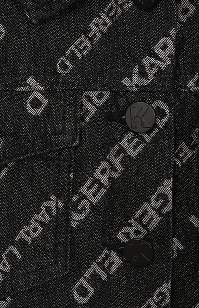 Джинсовая куртка KARL LAGERFELD KIDS, арт. Z30426, фото 3