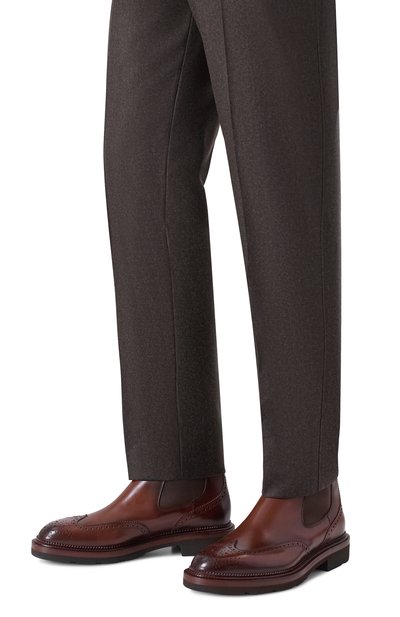 Кожаные челси colin SANTONI, арт. MCCG19116JL4GNTG, фото 3