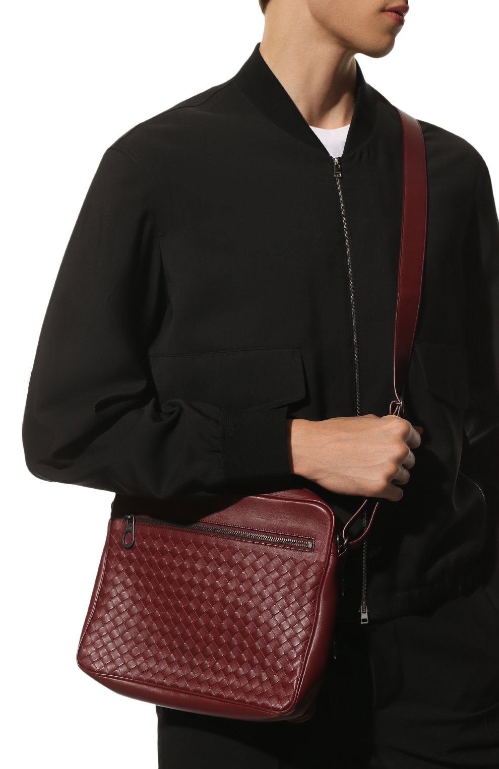 Кожаная сумка BOTTEGA VENETA, арт. 410667/V4651, фото 2