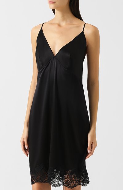 Шелковая сорочка на бретельках ERMANNO SCERVINO, арт. D334Q337RBV, фото 3