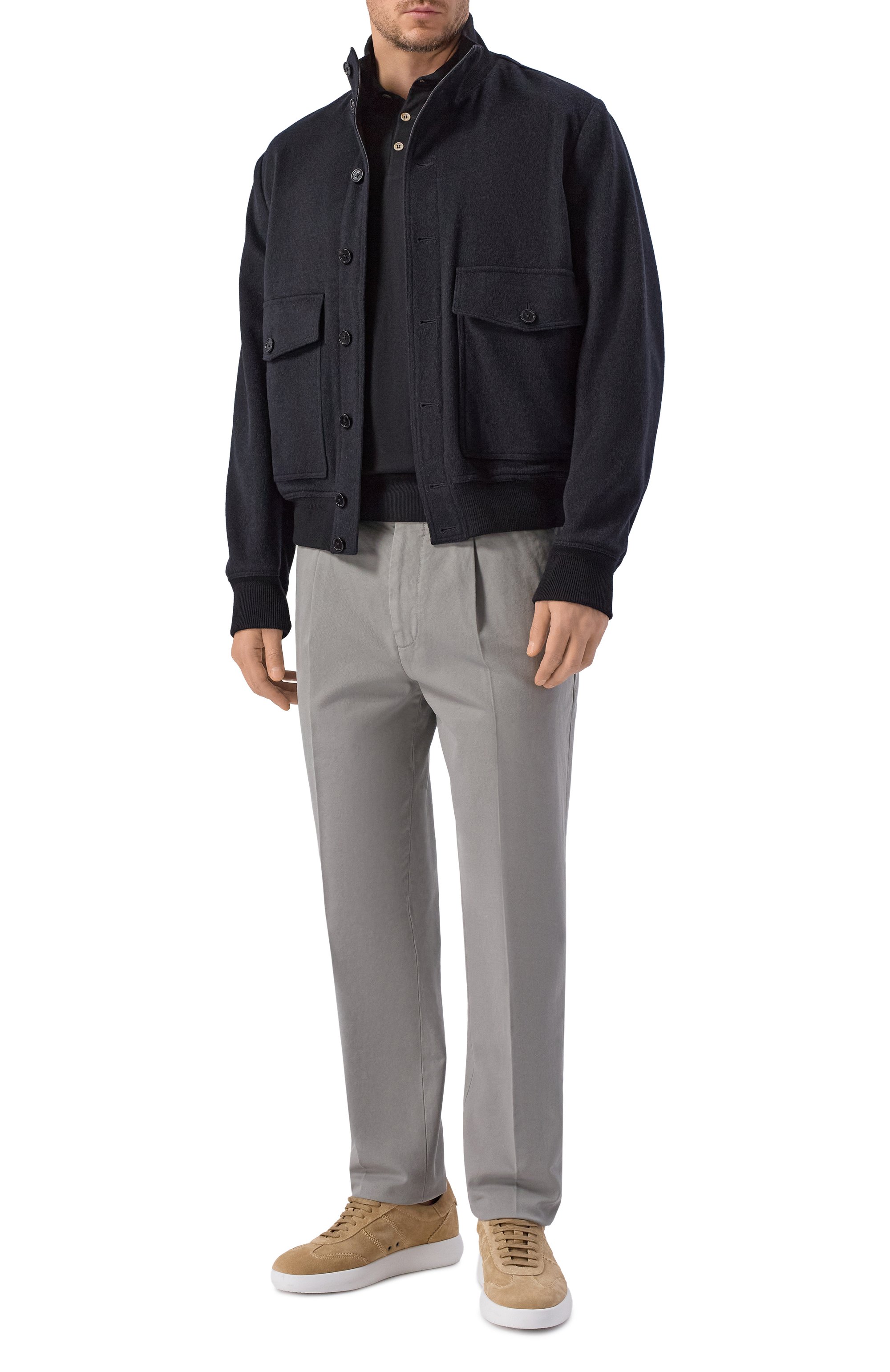 Хлопковое поло BRUNELLO CUCINELLI, арт. M29800125, фото 2