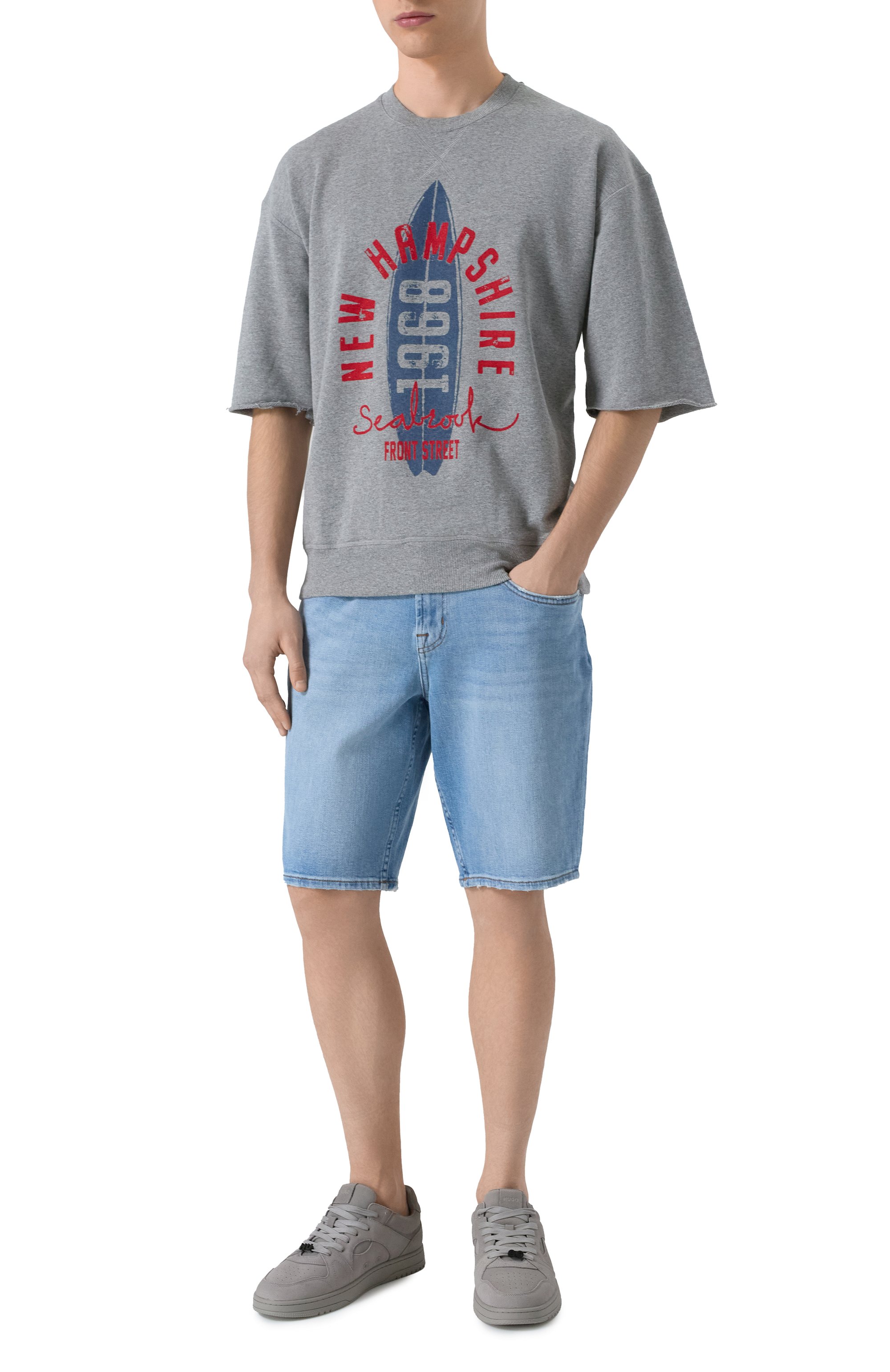 Джинсовые шорты 7 FOR ALL MANKIND, арт. 7T106A50, фото 2