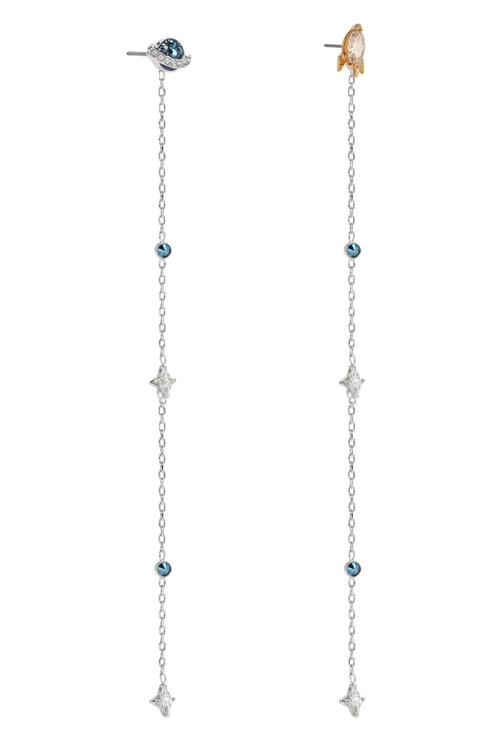 Серьги space SWAROVSKI серебряного цвета по цене 9410 руб., арт. 5447696, фото 3 Серьги space SWAROVSKI, арт. 5447696, фото 3