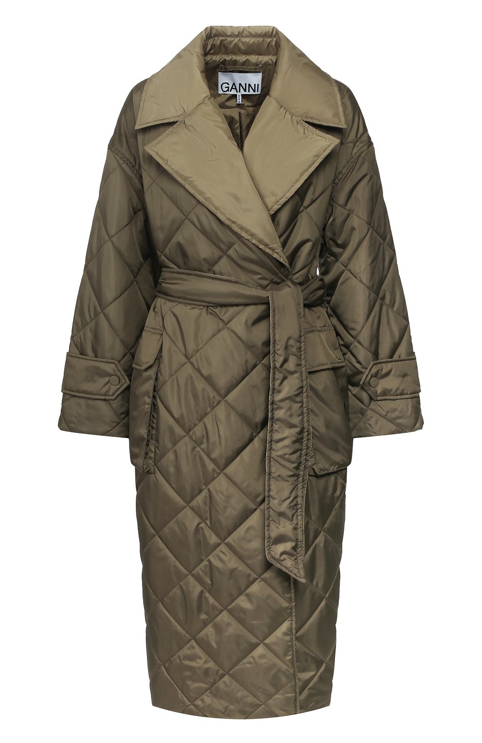Стеганое пальто GANNI, арт. F4428, фото 1