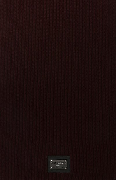 Шарф из шерсти и кашемира DOLCE & GABBANA, арт. GXK64T/JEMQ5, фото 5