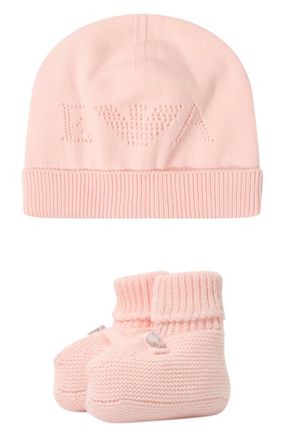 Комплект из шапки и пинеток EMPORIO ARMANI, арт. 3RN750/NM04Z, фото 1