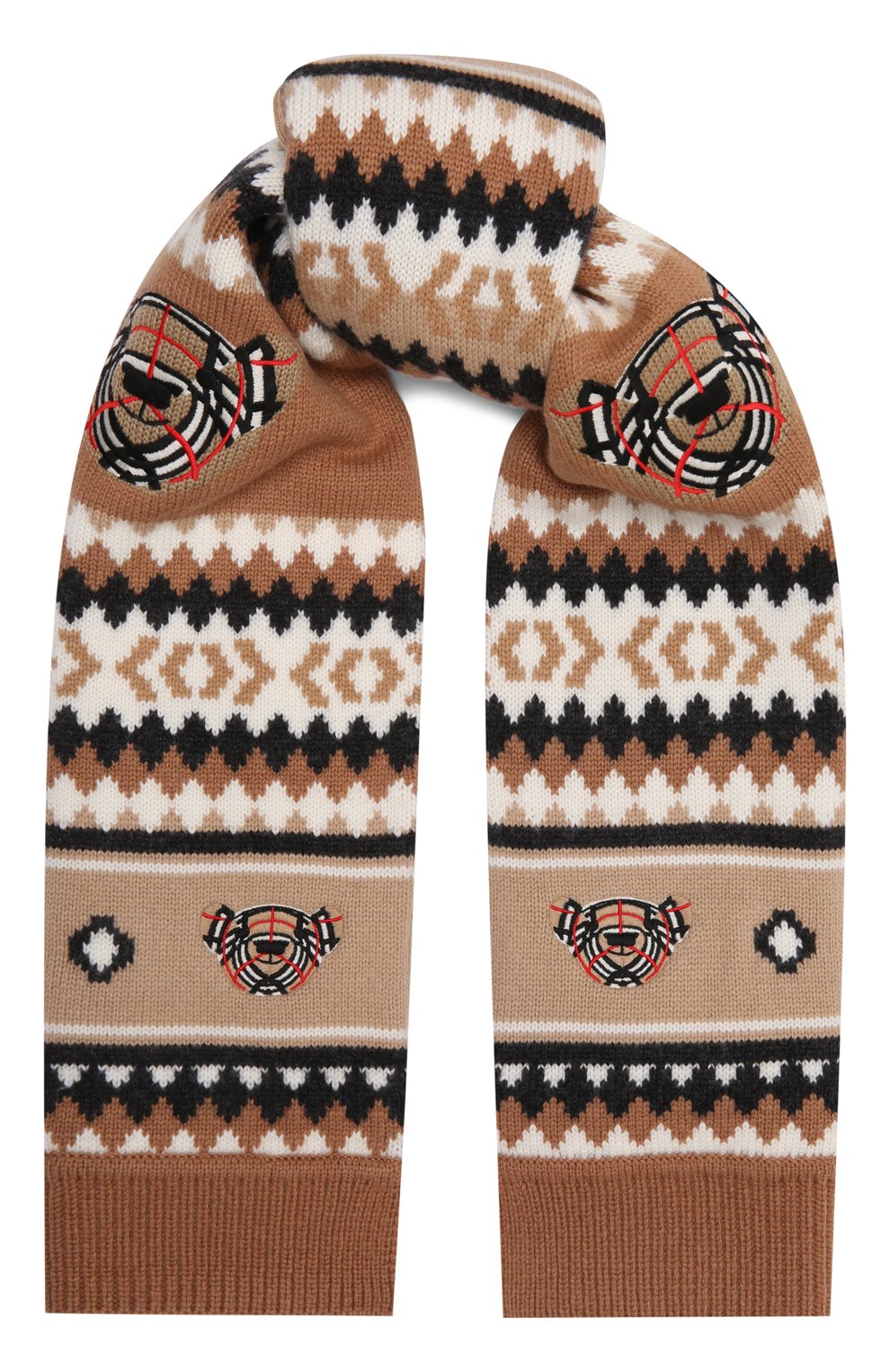 Шерстяной шарф BURBERRY, арт. 8043916, фото 1