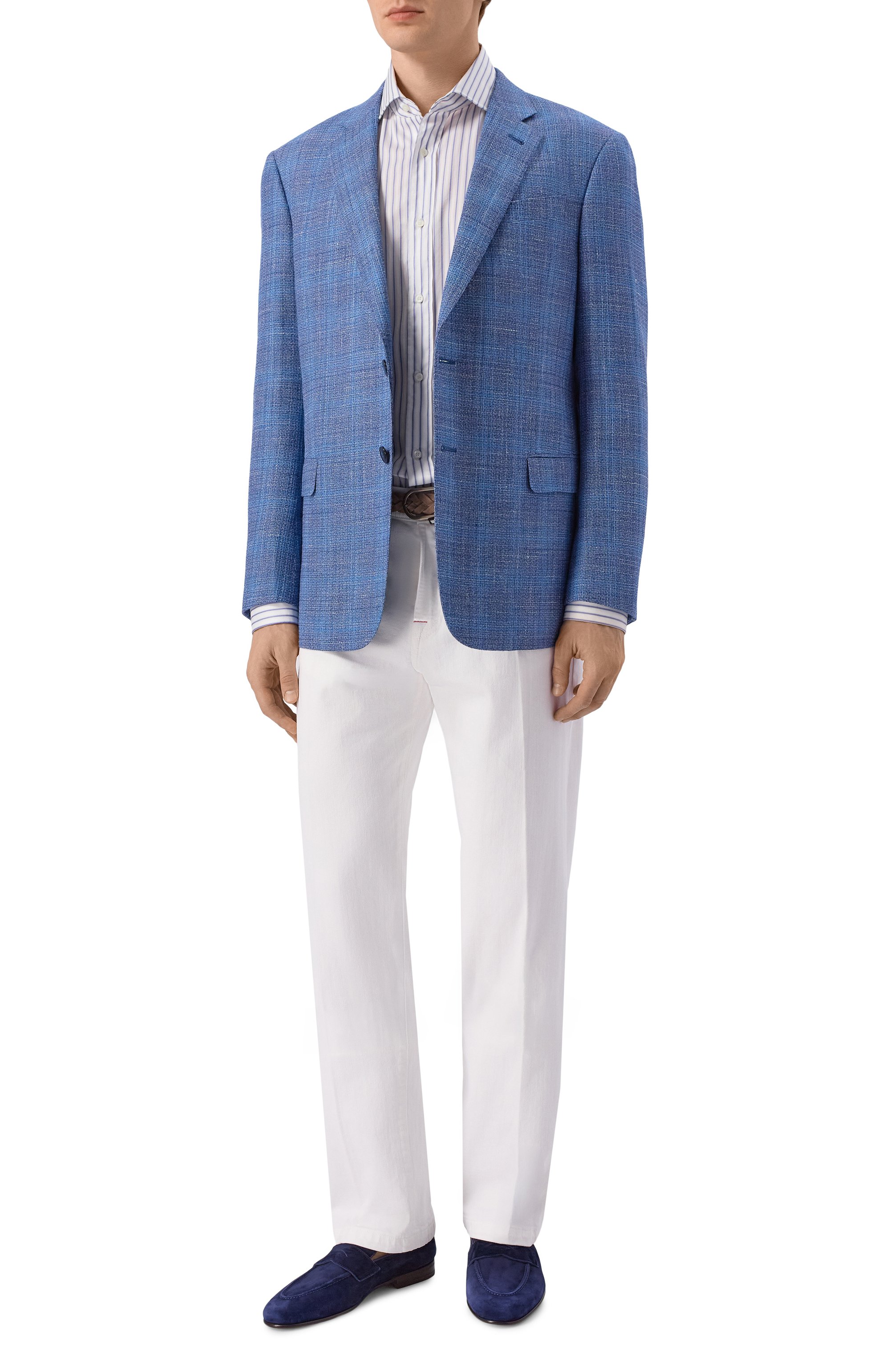 Замшевые пенни-лоферы BRUNELLO CUCINELLI, арт. MZUCAHG730, фото 2