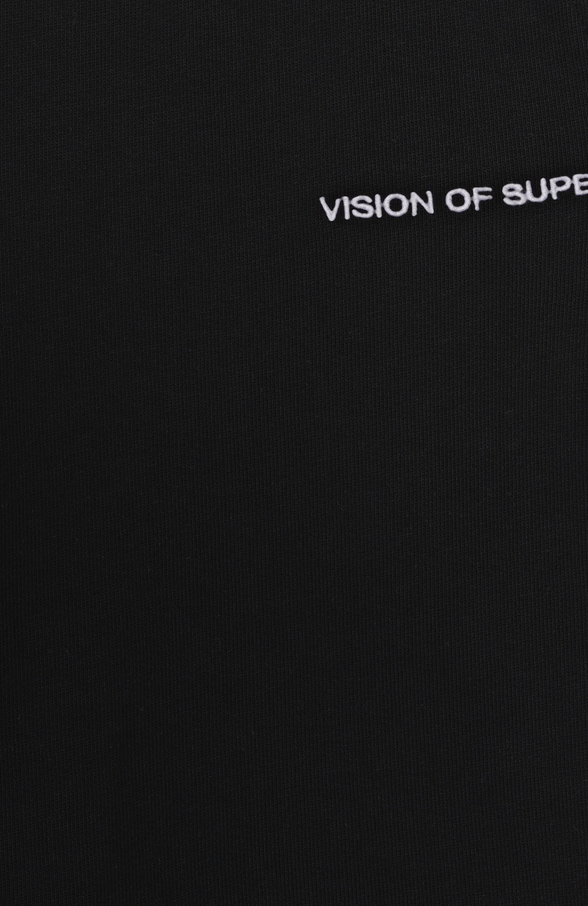 Хлопковые шорты VISION OF SUPER черного цвета по цене 9370 руб., арт. VSK00521, фото 3 Хлопковые шорты VISION OF SUPER, арт. VSK00521, фото 3