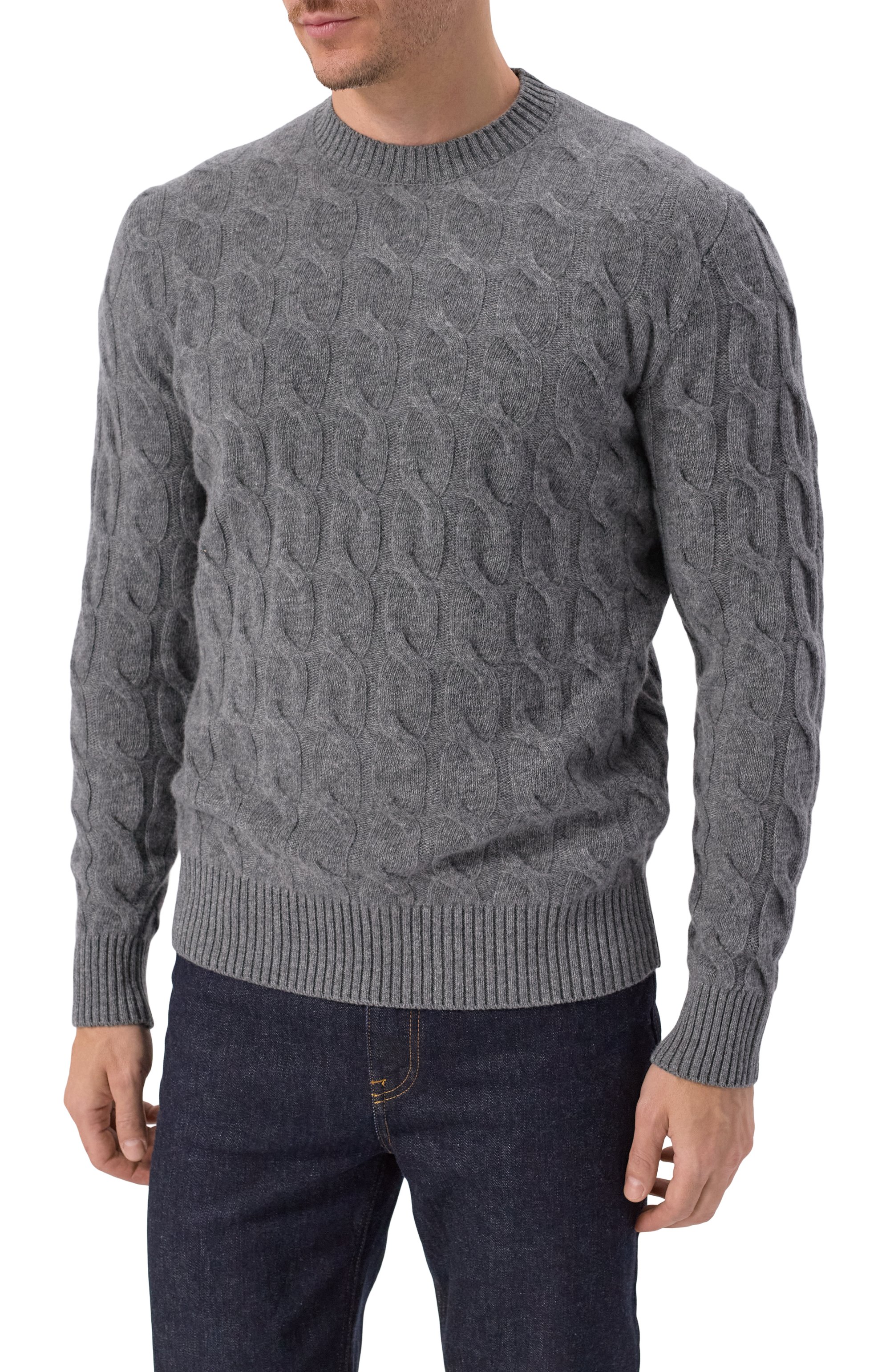 Джемпер из шерсти и кашемира ANDREA CAMPAGNA, арт. M5625-6135V, фото 3