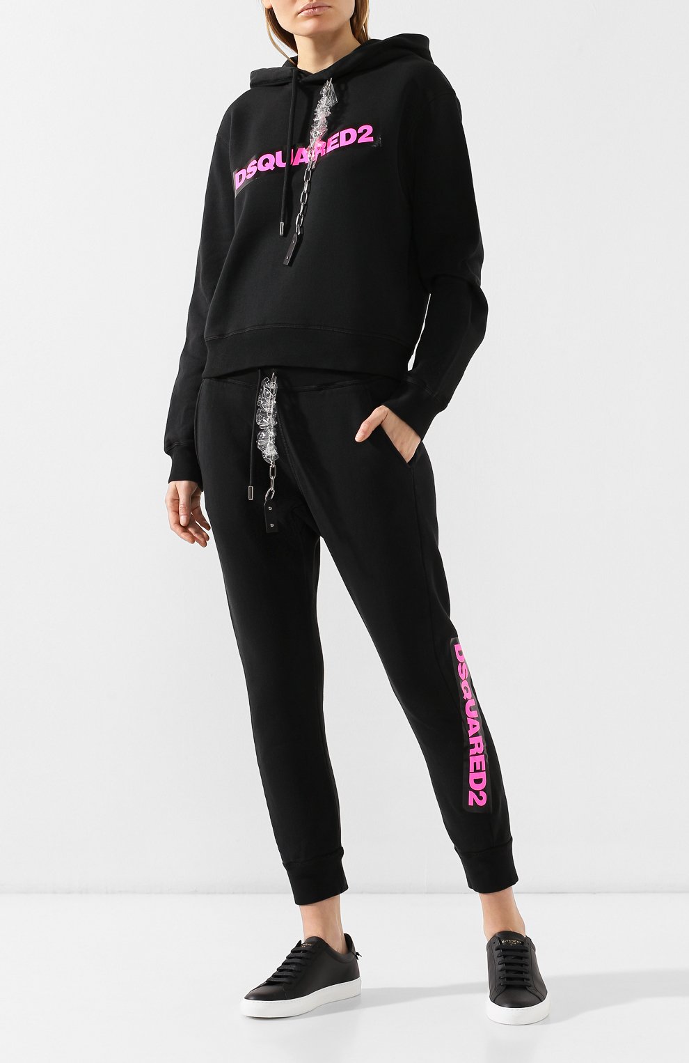 Хлопковый пуловер DSQUARED2, арт. S75GU0181/S25030, фото 2