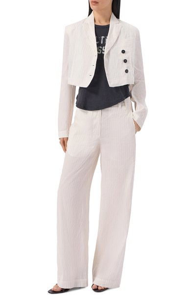 Жакет изо льна и хлопка ISABEL BENENATO, арт. DW06S26, фото 2