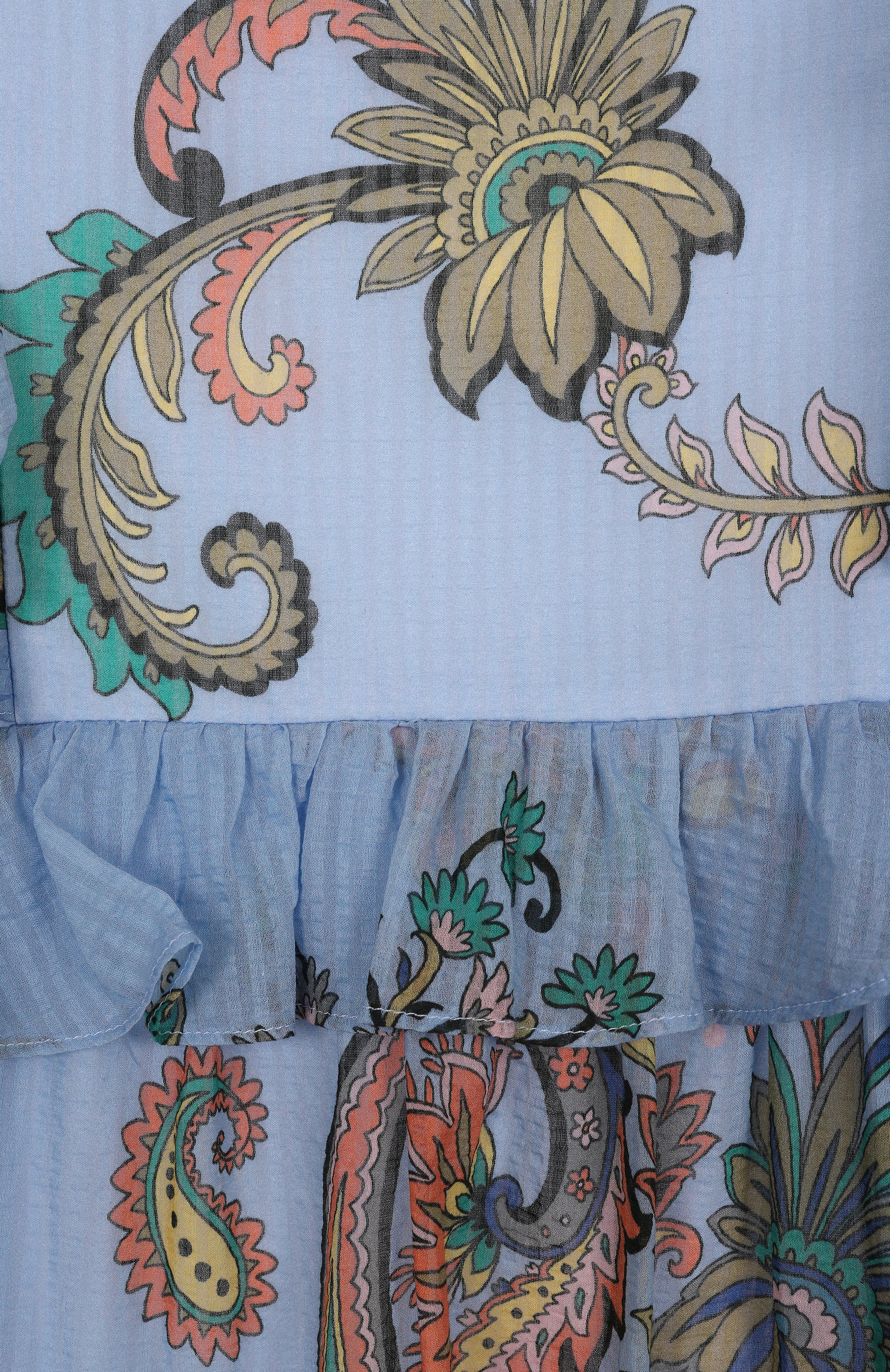 Платье из хлопка и шелка ETRO, арт. GW1B82, фото 3