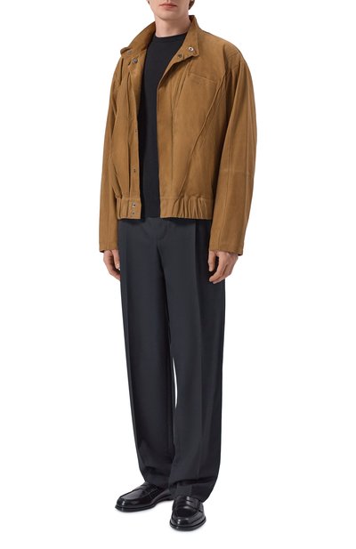 Мужской замшевый бомбер GIORGIO ARMANI, арт. GM003586/AF24918