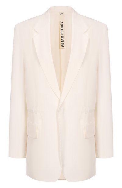 Женский жакет из вискозы и шелка PETAR PETROV, арт. S25J14
