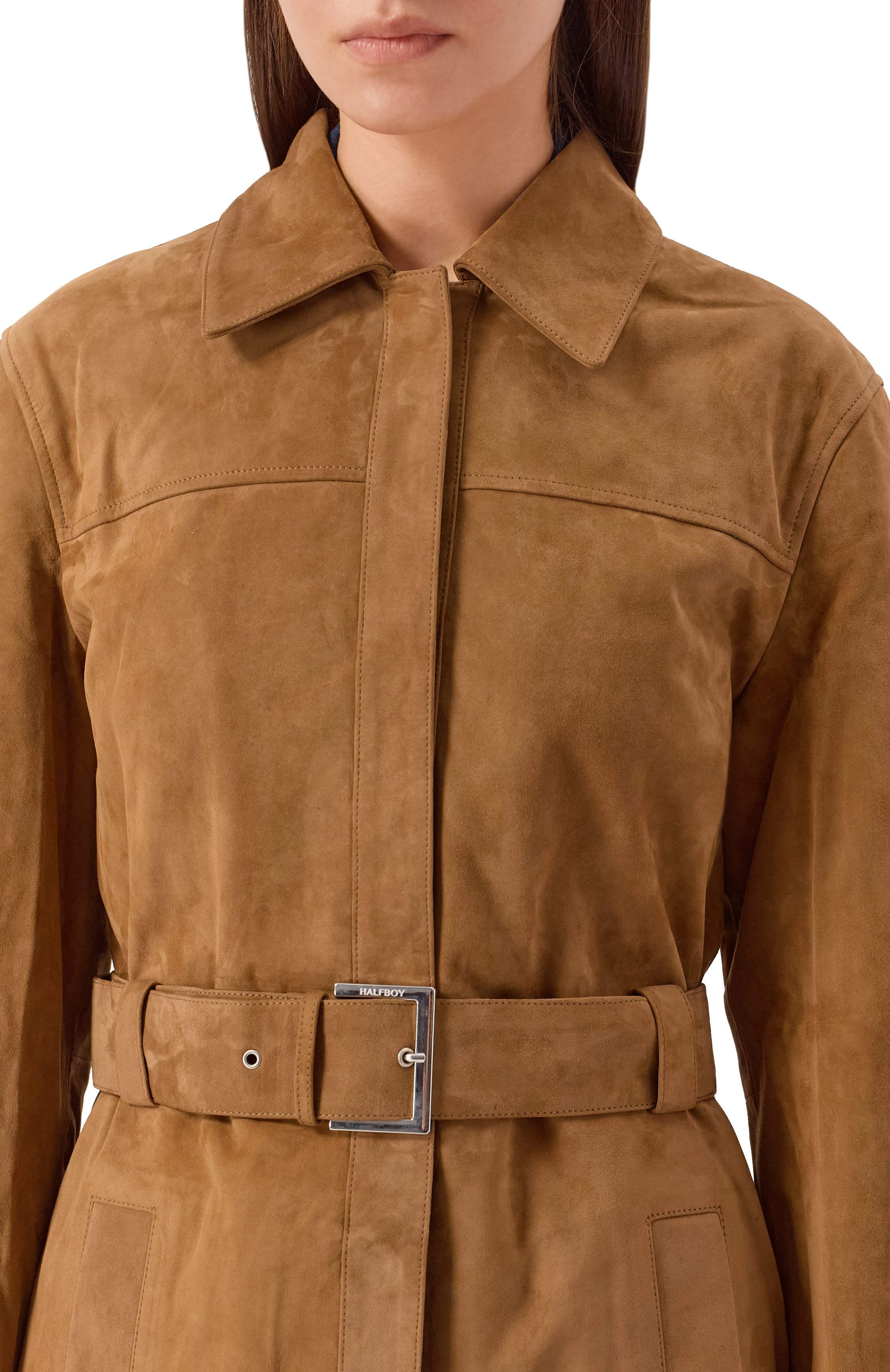 Замшевая куртка HALFBOY, арт. HF251WL019, фото 5