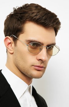 Женские солнцезащитные очки RAY-BAN серебряного цвета, арт. 3547-003/T2 | Фото 3 (Кросс-КТ: С/з-унисекс; Региональные ограничения белый список (Axapta Mercury): RU; Тип очков: С/з; Статус проверки: Проверена категория; Очки форма: Овальные; Оптика Гендер: оптика-унисекс)