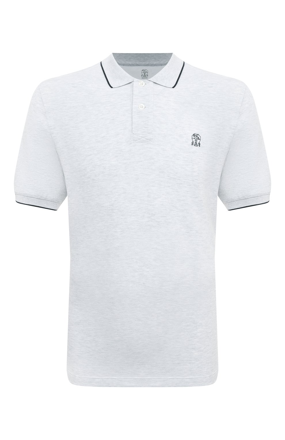 Хлопковое поло BRUNELLO CUCINELLI, арт. ME8549779G, фото 1