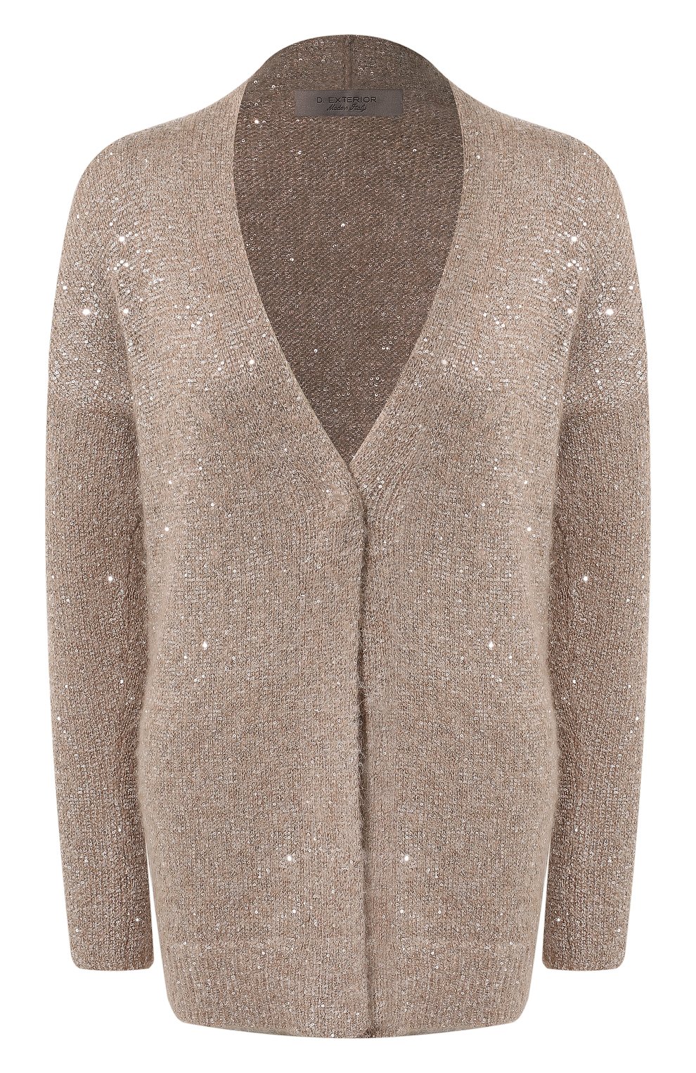 Кардиган D.EXTERIOR бежевого цвета по цене 57750 руб., арт. 59331, фото 1 Кардиган D.EXTERIOR, арт. 59331, фото 1