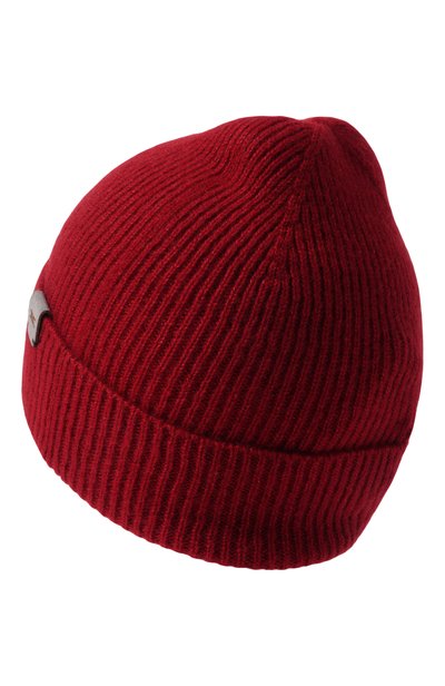 Шапка из кашемира и шелка KITON бордового цвета по цене 36300 руб., арт. D60768K0501, фото 2 Шапка из кашемира и шелка KITON, арт. D60768K0501, фото 2