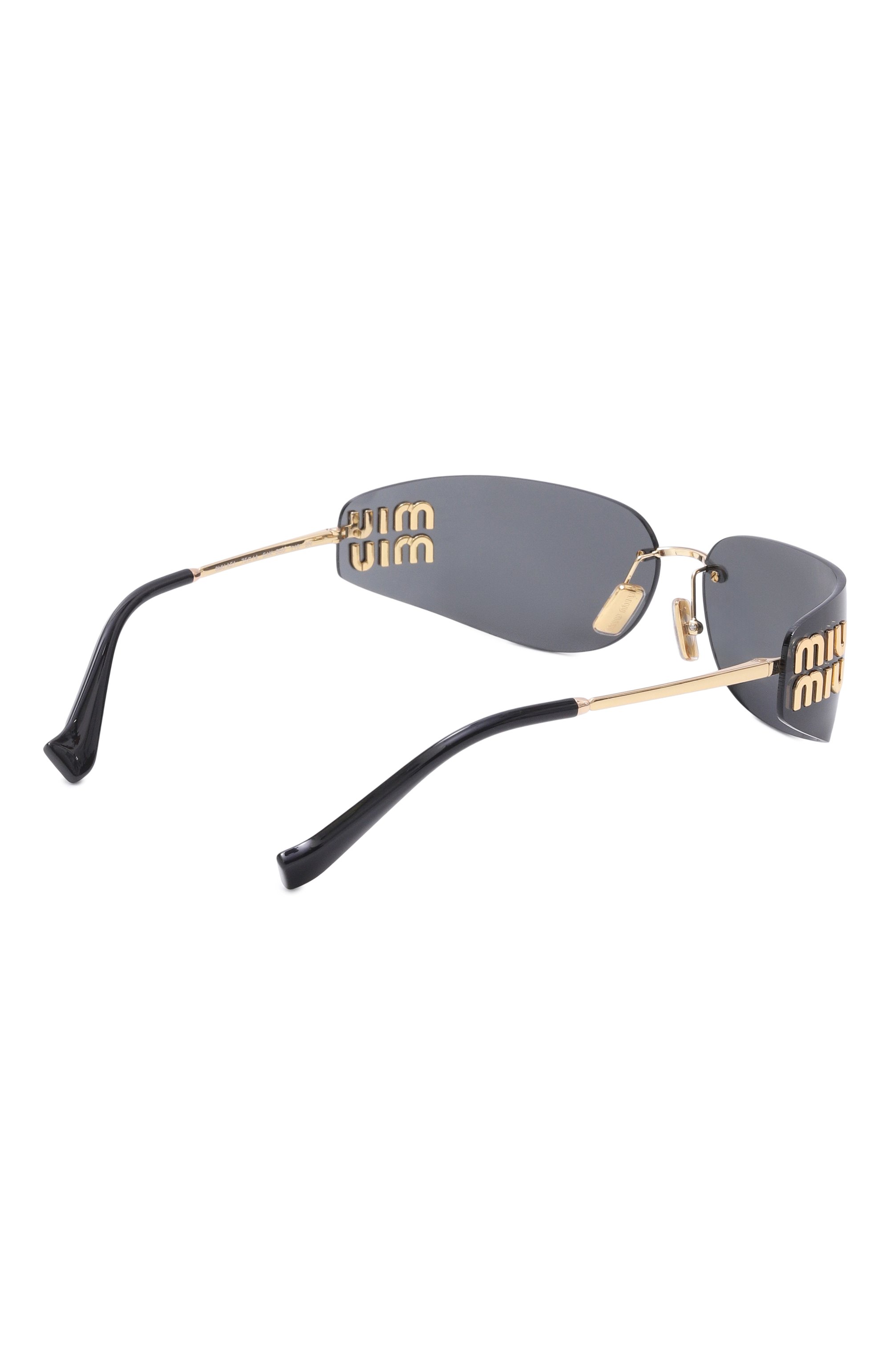 Солнцезащитные очки MIU MIU черного цвета по цене 89300 руб., арт. A51S-5AK5S0, фото 3 Солнцезащитные очки MIU MIU, арт. A51S-5AK5S0, фото 3