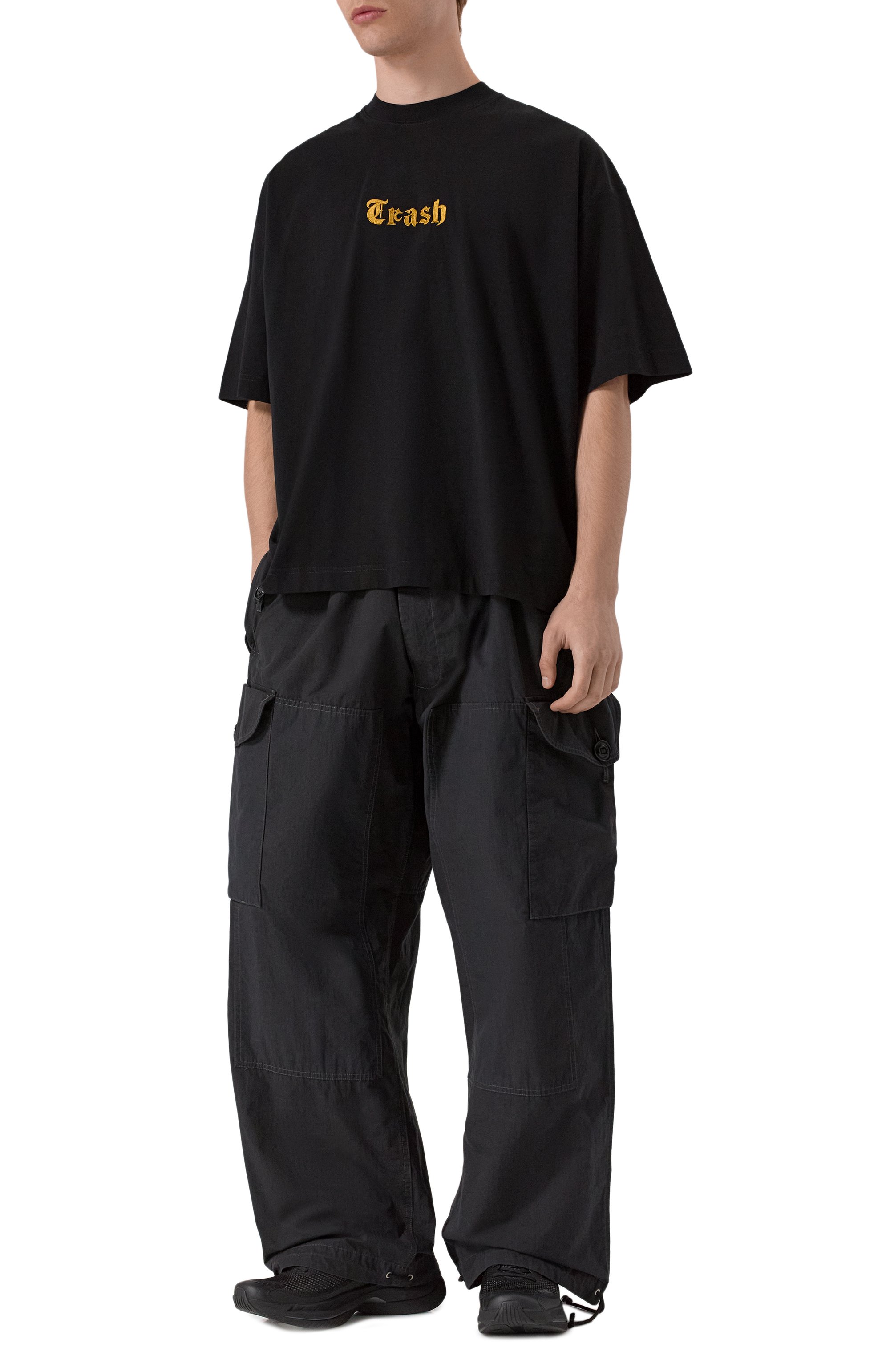 Хлопковая футболка VETEMENTS, арт. UH76TR540B/1000 LIGHT JERSEY, фото 2