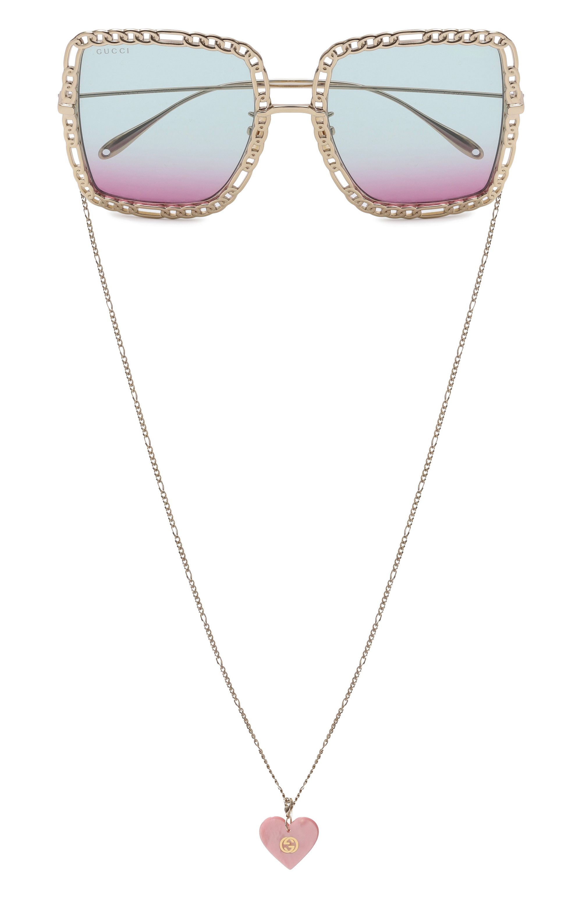 Солнцезащитные очки и цепочка GUCCI, арт. GG1033S 003, фото 3