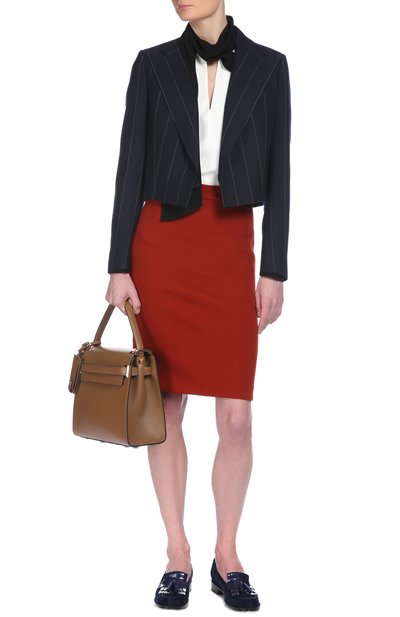 Блуза LANVIN бежевого цвета по цене 114000 руб., арт. RW-T06029-2771-A15, фото 5 Блуза LANVIN, арт. RW-T06029-2771-A15, фото 5