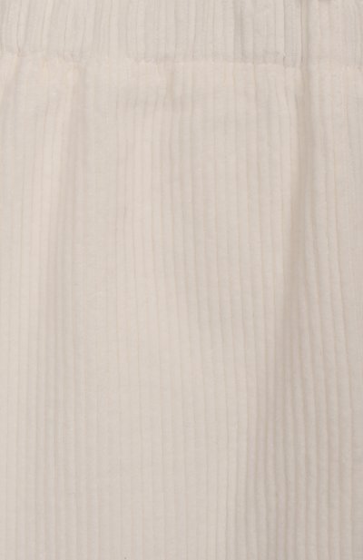 Хлопковые брюки IL GUFO кремового цвета по цене 10850 руб., арт. A25GPL0004V6012/12M-18M, фото 3 Хлопковые брюки IL GUFO, арт. A25GPL0004V6012/12M-18M, фото 3