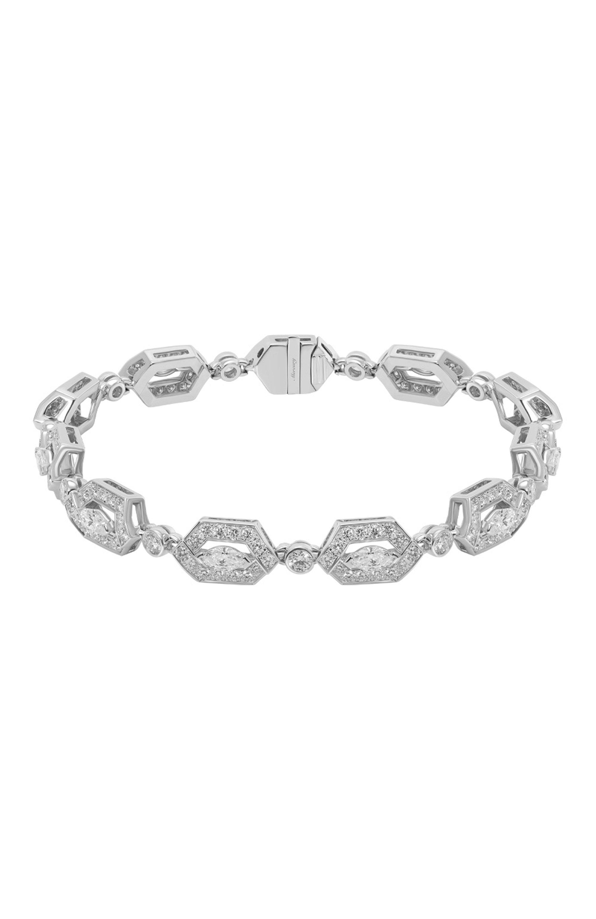 Браслет MERCURY, арт. MB26504/WG/RD_L, фото 1