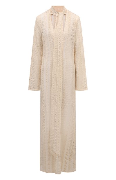 Женское хлопковое платье ALBUS LUMEN, арт. RT24.HAZELDRESS03.CR0CHET