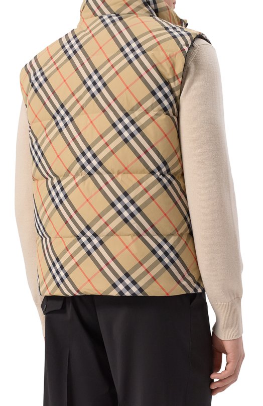 Двусторонний жилет Burberry 8103921 Бежевый  8103921 Фото 4