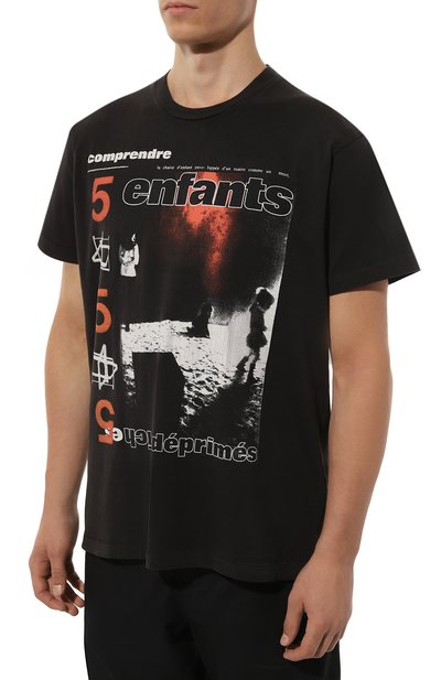 Хлопковая футболка ENFANTS RICHES DEPRIMES, арт. 010-744, фото 3