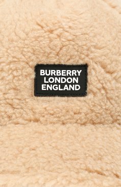 Женская бейсболка BURBERRY бежевого цвета, арт. 8021481 | Фото 3 (Материал: Текстиль, Синтетический материал; Материал внутренний: Не назначено; Материал сплава: Проставлено; Нос: Не проставлено)