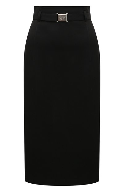 Хлопковая юбка PRADA, арт. P113UH-1UPX-F0002-221, фото 1