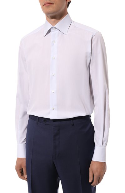 Хлопковая сорочка STEFANO RICCI, арт. MC007355/R122, фото 4