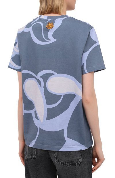 Хлопковая футболка KENZO, арт. FB52TS6424SK, фото 4