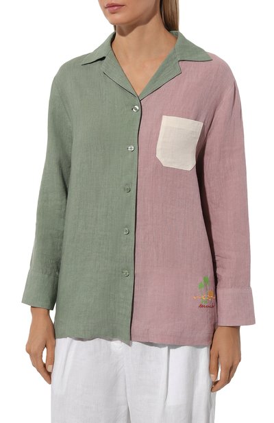Льняная рубашка MANEBI, арт. A70NA, фото 3