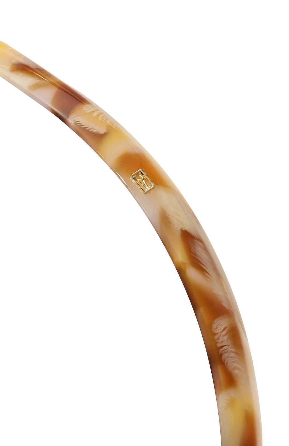 Ободок для волос archi chic ALEXANDRE DE PARIS бежевого цвета по цене 15040 руб., арт. AHB-18070-02A23 RB, фото 4 Ободок для волос archi chic ALEXANDRE DE PARIS, арт. AHB-18070-02A23 RB, фото 4