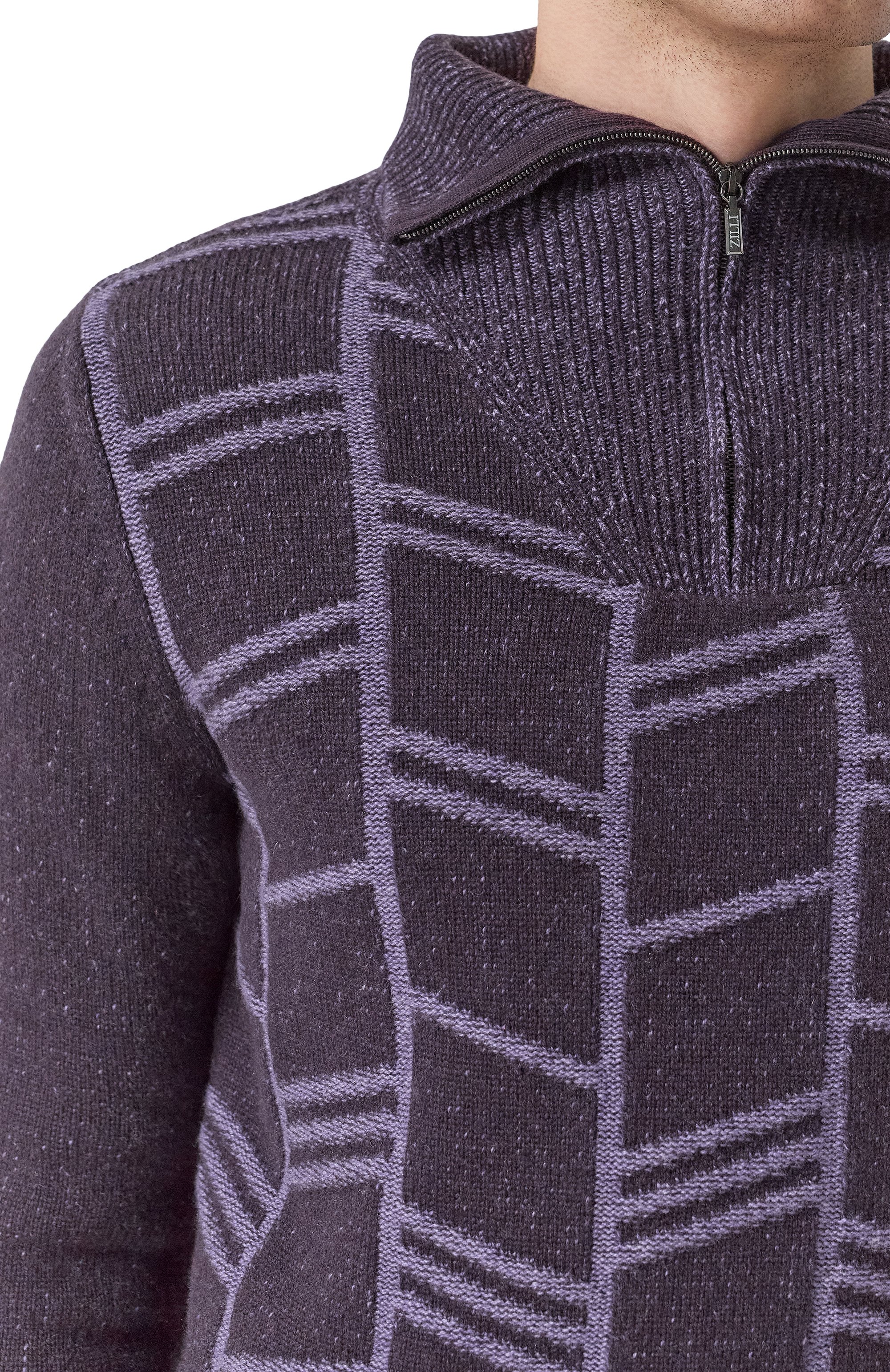 Свитер из кашемира и шерсти ZILLI, арт. KSHZ01M0280VTIL00, фото 5