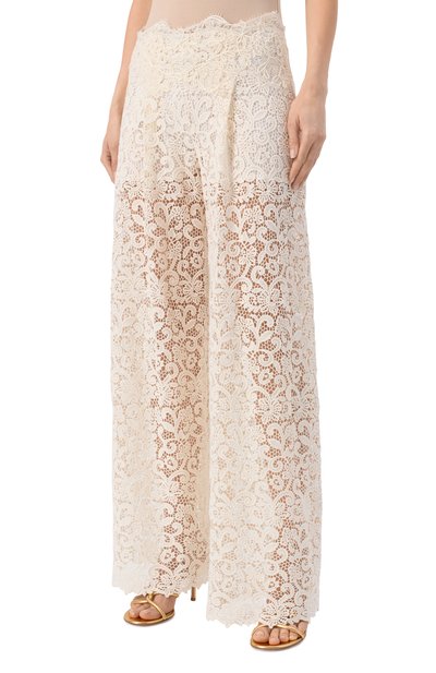 Хлопковые брюки ERMANNO SCERVINO, арт. D464P613FDHGJ, фото 3