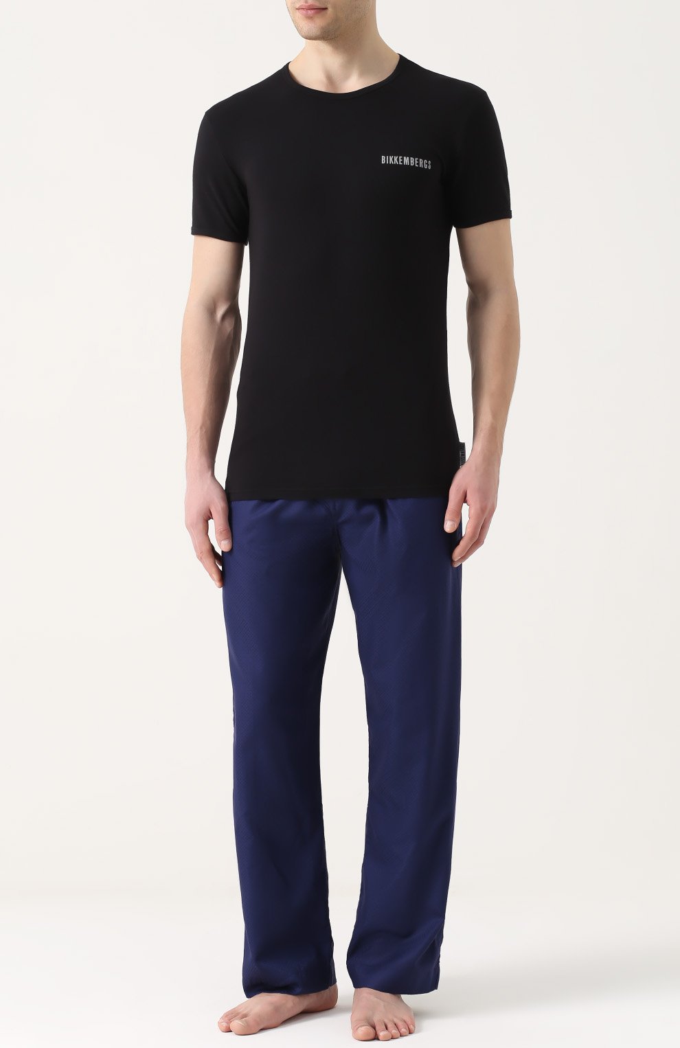 Комплект из двух хлопковых футболок с круглым вырезом DIRK BIKKEMBERGS, арт. B41308T48, фото 2