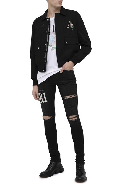 Хлопковый бомбер AMIRI, арт. F0M04175C0, фото 2