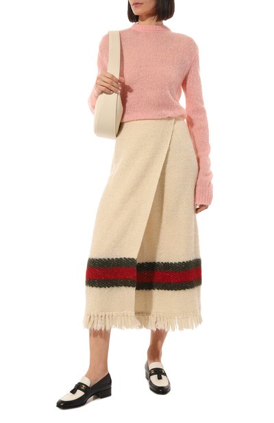 Кожаные лоферы GUCCI черного цвета по цене 108000 руб., арт. 674662 1W6B0, фото 2 Кожаные лоферы GUCCI, арт. 674662 1W6B0, фото 2