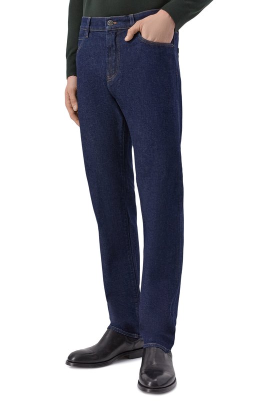 Джинсы Loro Piana FA04427 Синий  FA04427 Фото 3