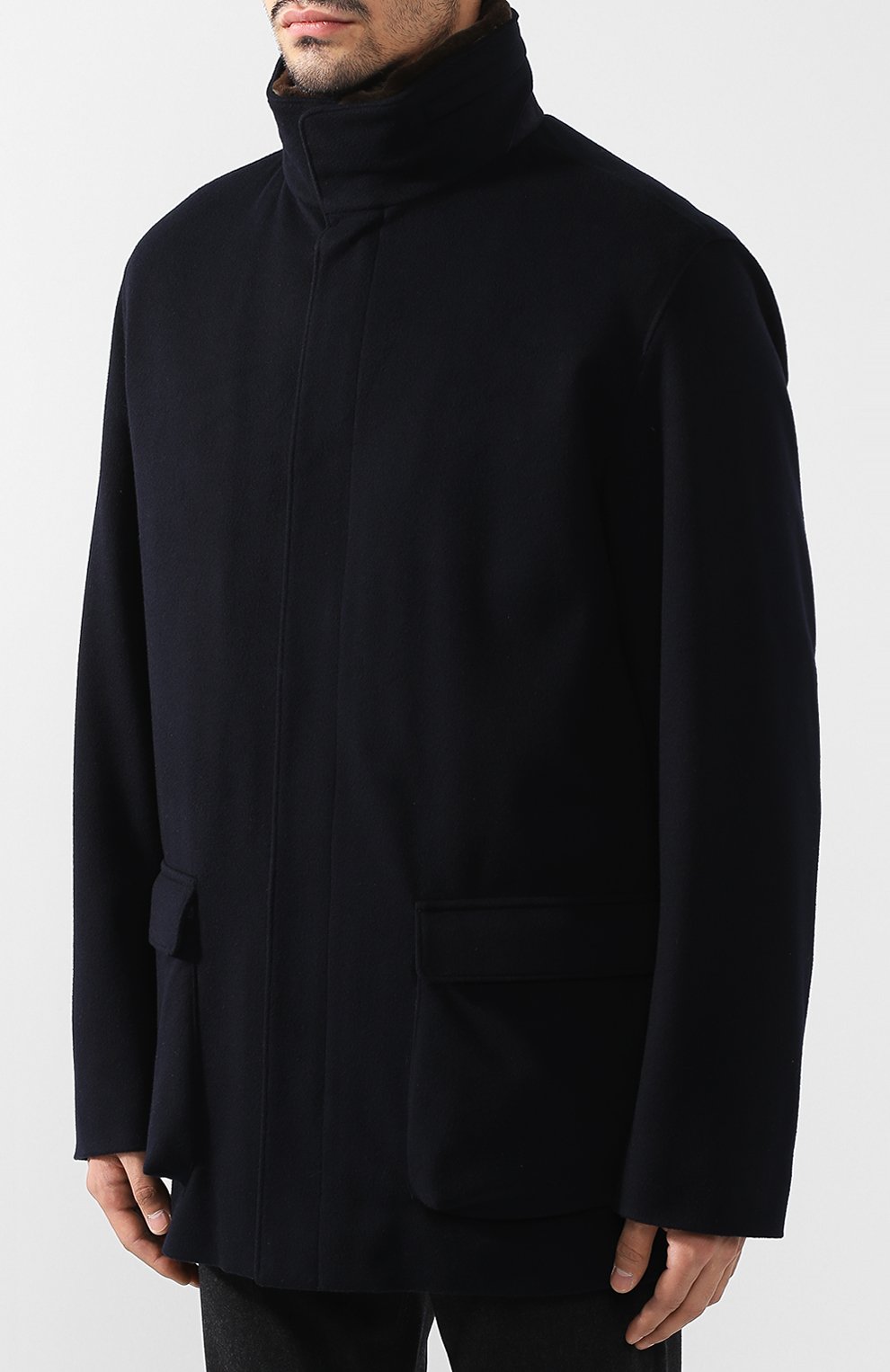 Куртка winter voyager из шерсти викуньи с подкладкой из меха норки LORO PIANA, арт. FAD7334/VVIC, фото 3