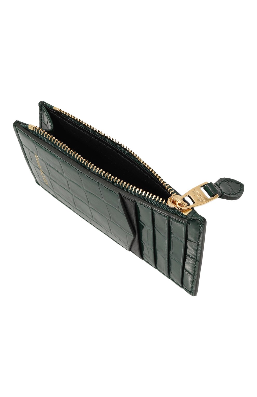 Кожаный футляр для кредитных карт ALEXANDER MCQUEEN, арт. 632037/1JMFG, фото 3