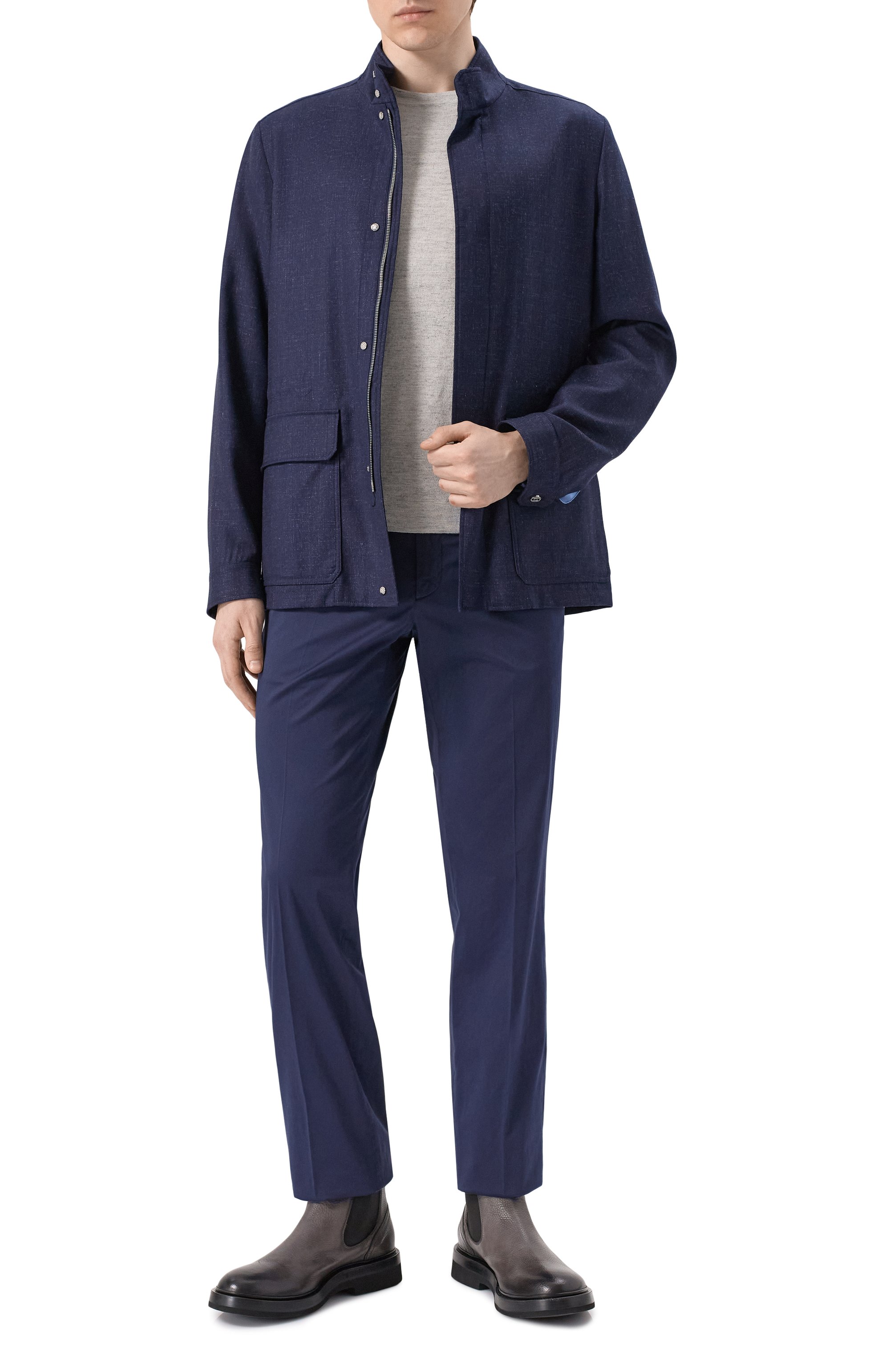 Куртка из шелка и кашемира STEFANO RICCI, арт. MDJ5100173/CE06HA, фото 2