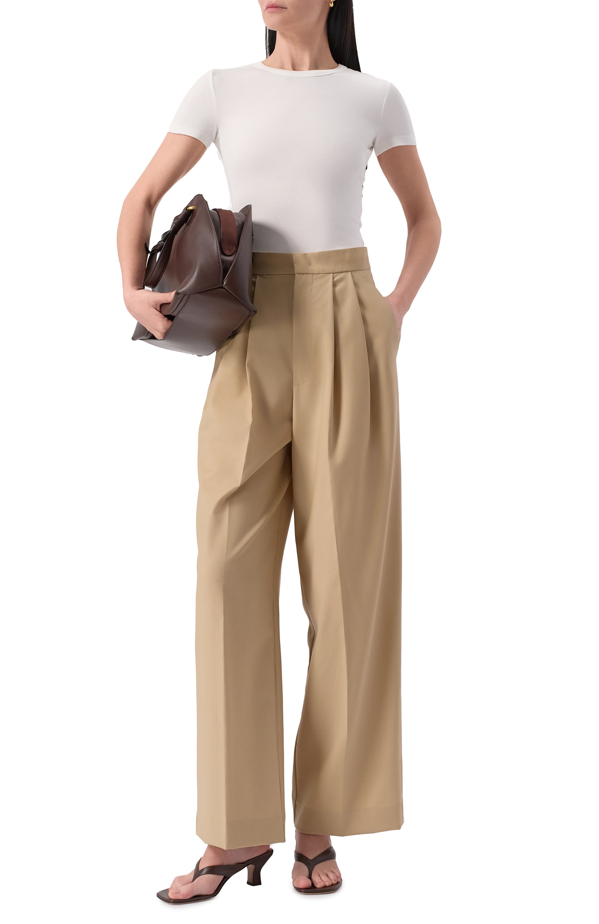 Шерстяные брюки SASUPHI, арт. S25314/W0, фото 2