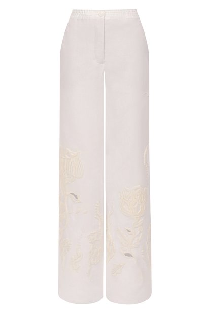 Женские льняные брюки DOROTHEE SCHUMACHER, арт. 948603